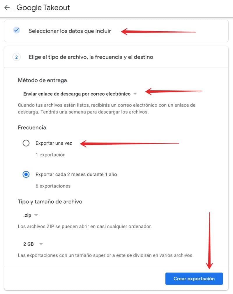 eliminar cuenta google