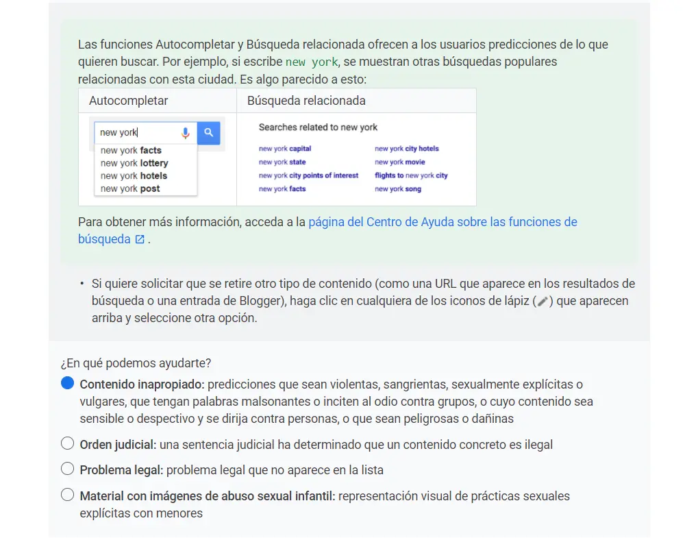 borrar mis datos de google