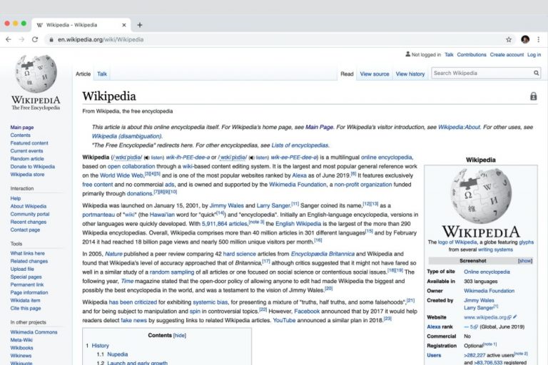 Reputación en la Wikipedia