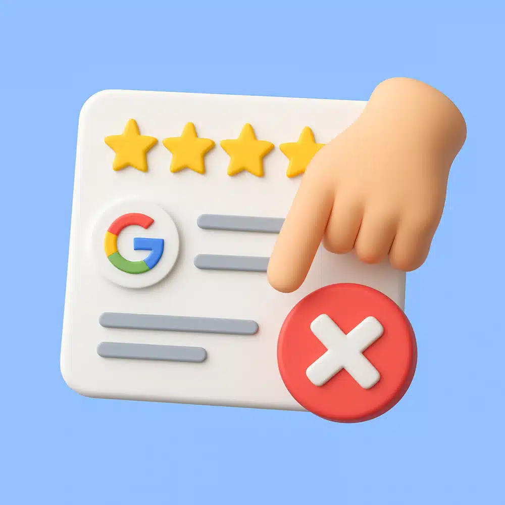 Eliminar reseña Google