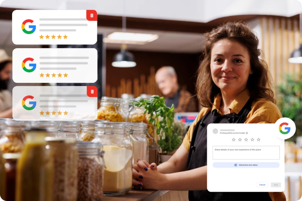 eliminar reseñas de google my business