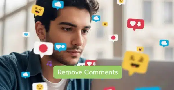 remove negative comments