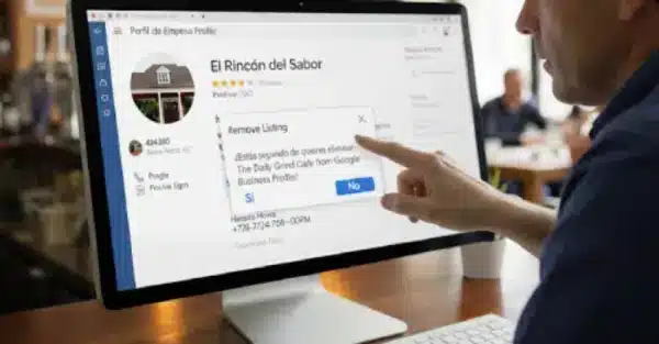 Remove business listing