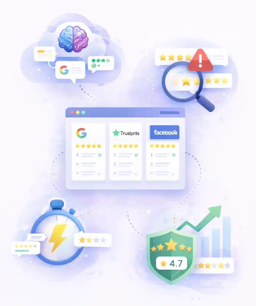 software gestion reseñas platfaroma