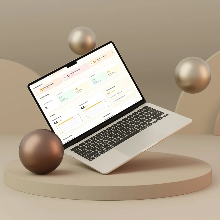 software gestion resenas plataforma saas