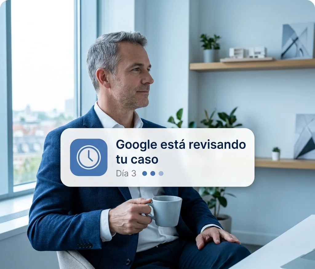 Google revisando el caso de la reseña denunciada