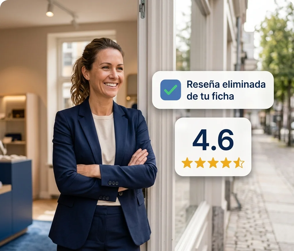 Reseña eliminada de la ficha y valoración recuperada