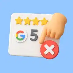 Supprimer pack 5 avis Google