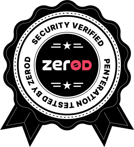 Sello de seguridad ZeroD: plataforma de RepScan verificada mediante test de intrusion