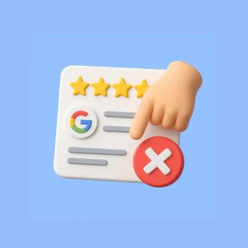 Eliminar una reseña de Google